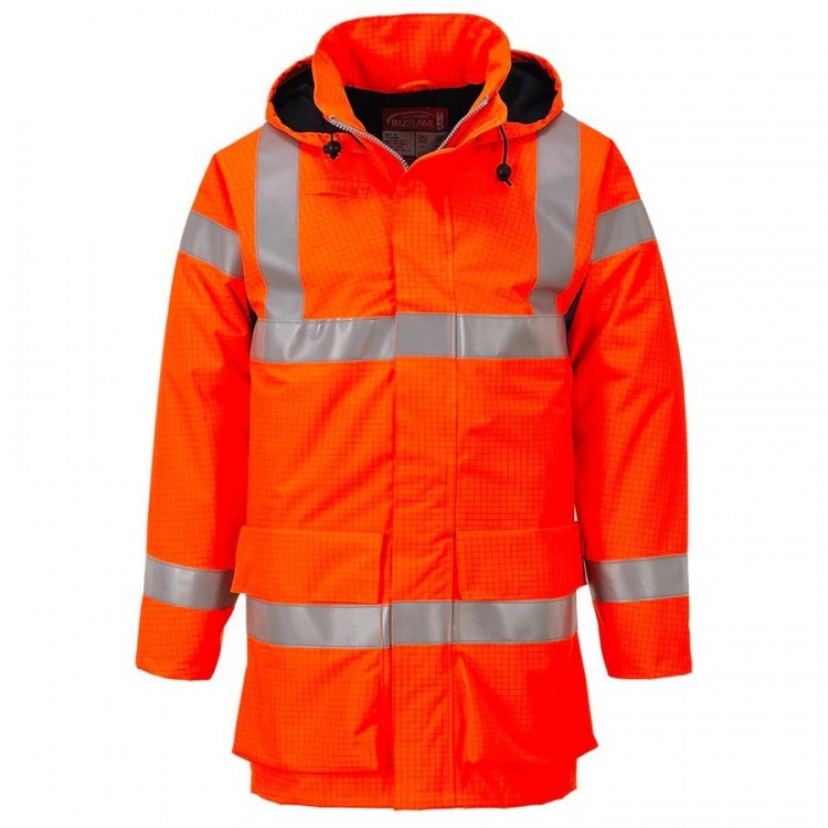 Portwest S774 Bizflame Rain Hi-Vis Multi Lite Jacket 420g